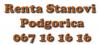 Renta Stan Podgorica - Iznajmljivanje stanova na dan